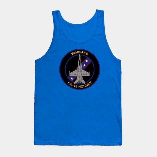 F/A-18 Hornet Vampires Squadron Tank Top by TCP